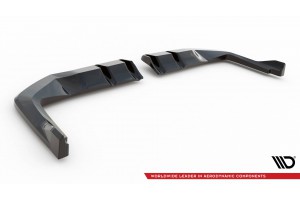 Rear Splitter (with vertical bars) V.2 Honda Civic Type-R Mk 11
