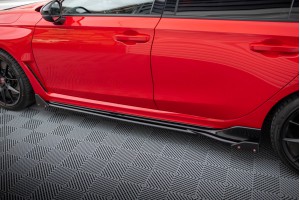 Side Skirts Diffusers V.1 + Flaps Honda Civic Type-R Mk 11