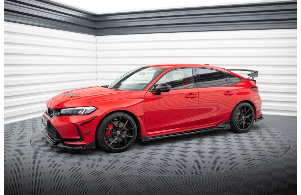 Side Skirts Diffusers V.1 + Flaps Honda Civic Type-R Mk 11