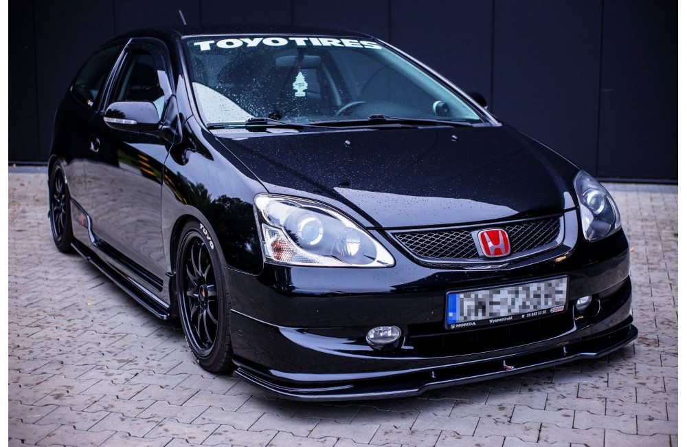 FRONT SPLITTER V.1 HONDA CIVIC EP3 (MK7) TYPE-R/S FACELIFT