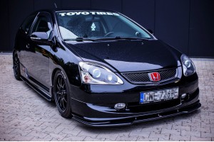 FRONT SPLITTER V.1 HONDA CIVIC EP3 (MK7) TYPE-R/S FACELIFT