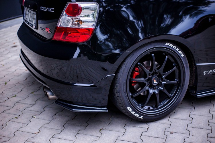 ΠΙΣΩ ΠΛΕΥΡΙΚΟΙ SPLITTERS HONDA CIVIC EP3 (MK7) TYPE-R/S FACELIFT