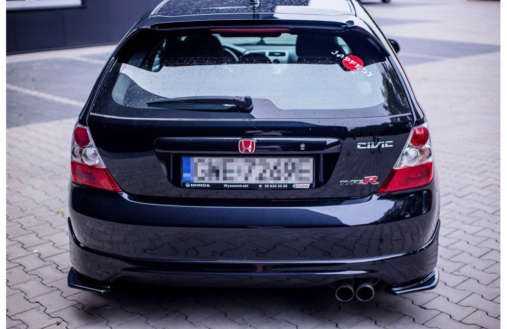 REAR SIDE SPLITTERS HONDA CIVIC EP3 (MK7) TYPE-R/S FACELIFT