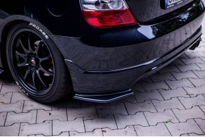 REAR SIDE SPLITTERS HONDA CIVIC EP3 (MK7) TYPE-R/S FACELIFT