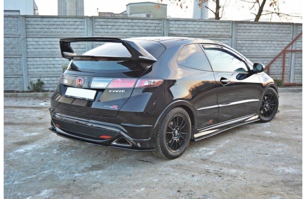 Rear Splitter HONDA CIVIC VIII TYPE S/R (without vertical bars)