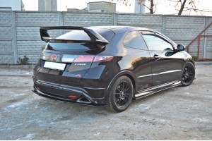 Rear Splitter HONDA CIVIC VIII TYPE S/R (without vertical bars)