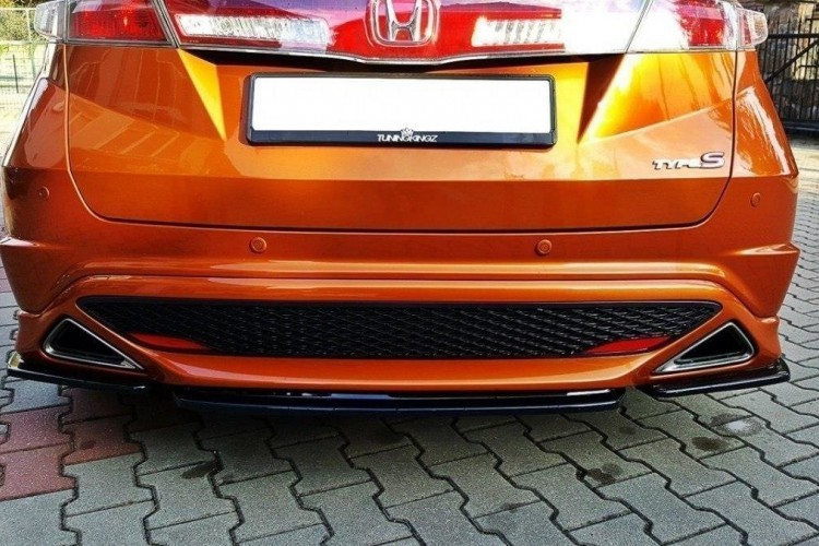 Πίσω Splitter HONDA CIVIC VIII TYPE S/R (χωρίς κάθετες ράβδους)