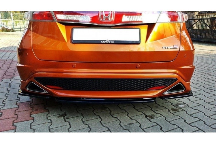 Πίσω Splitter HONDA CIVIC VIII TYPE S/R (χωρίς κάθετες ράβδους)
