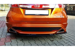 REAR SIDE SPLITTERS HONDA CIVIC VIII TYPE S/R