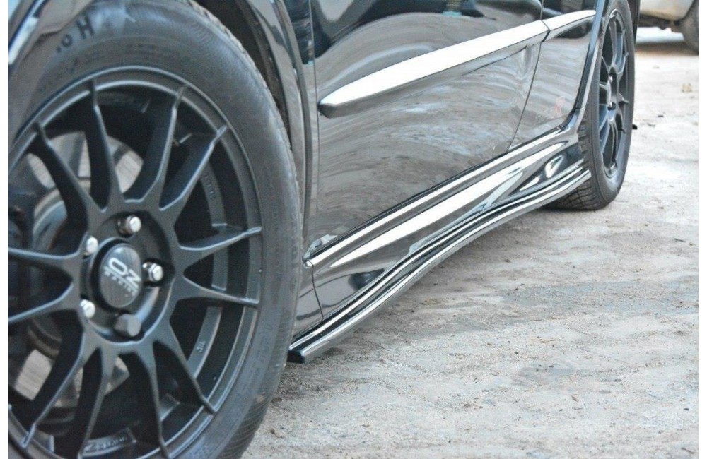 SIDE SKIRTS DIFFUSERS HONDA CIVIC VIII TYPE S/R