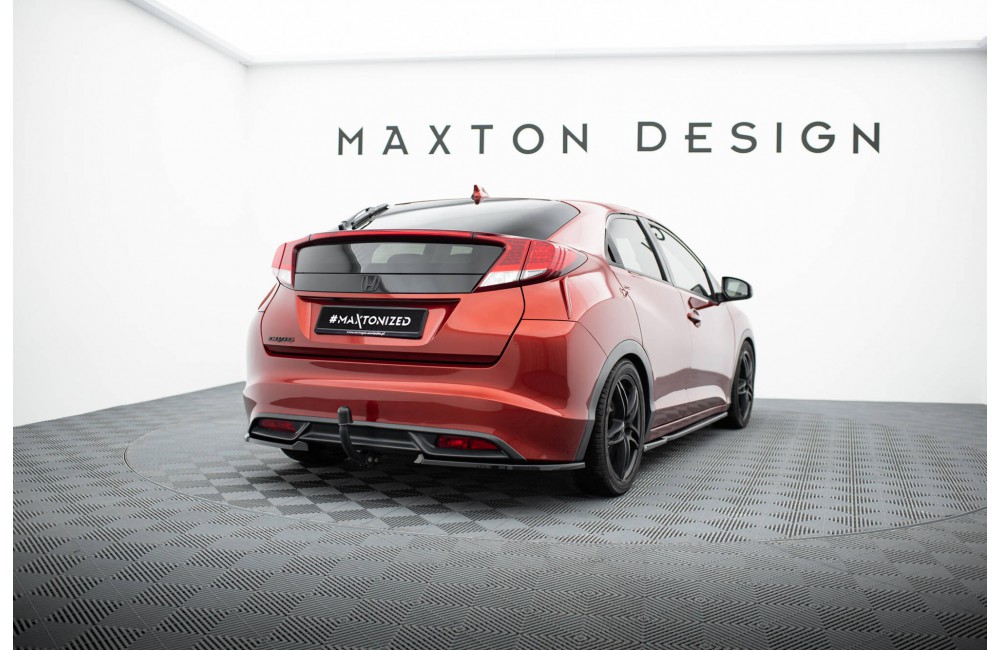 Rear Side Splitters Honda Civic Hatchback Mk9
