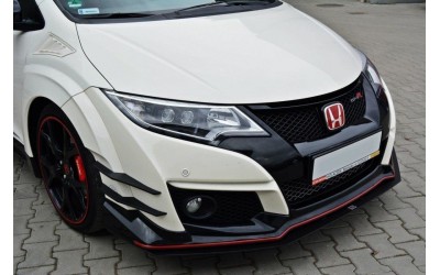 FRONT RACING SPLITTER v.1 HONDA CIVIC IX TYPE R