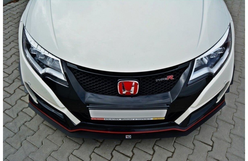 FRONT RACING SPLITTER v.1 HONDA CIVIC IX TYPE R FRONT RACING SPLITTER v.1 HONDA CIVIC IX TYPE R