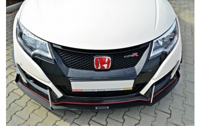 FRONT RACING SPLITTER v.2 HONDA CIVIC IX TYPE R