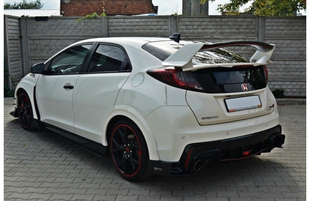 RACING REAR SIDE SPLITTERS HONDA CIVIC IX TYPE R
