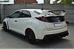 RACING REAR SIDE SPLITTERS HONDA CIVIC IX TYPE R
