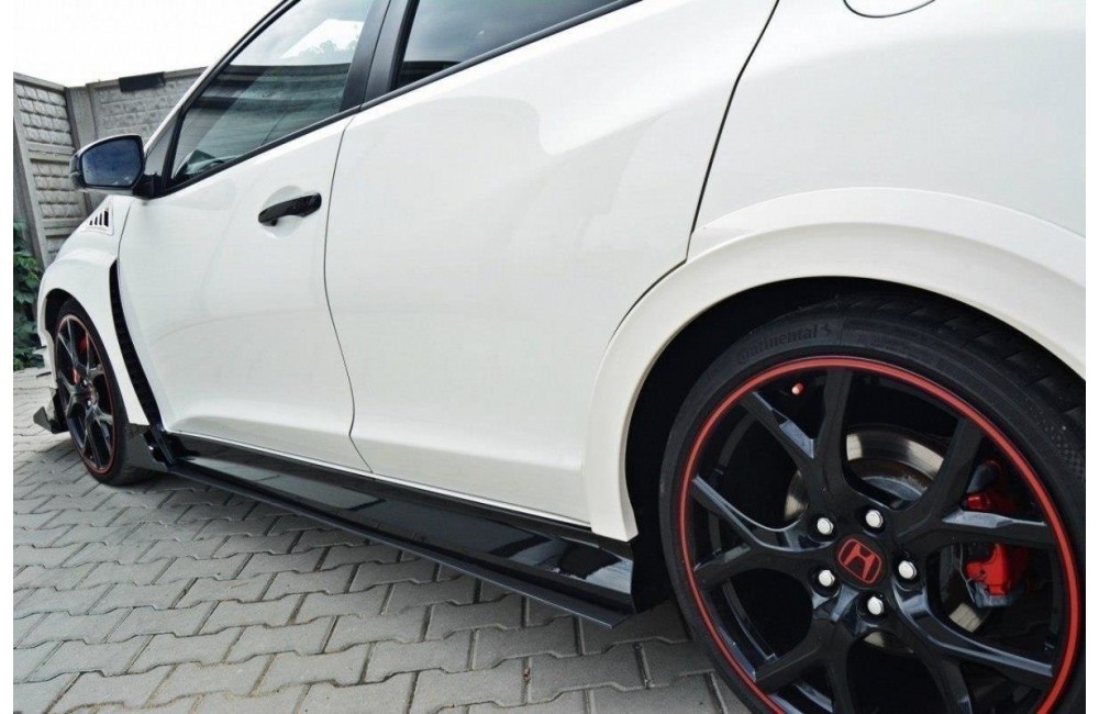 RACING SIDE SKIRTS DIFFUSERS HONDA CIVIC IX TYPE R