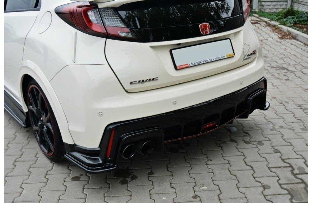 REAR SIDE SPLITTERS HONDA CIVIC IX TYPE R