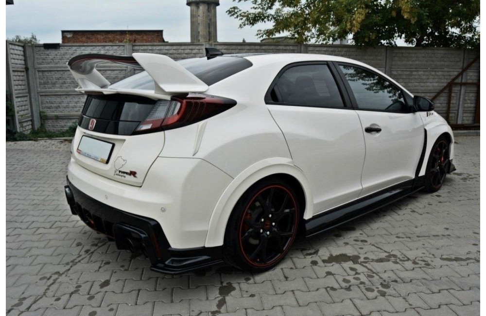REAR SIDE SPLITTERS HONDA CIVIC IX TYPE R