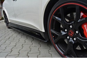 SIDE SKIRTS DIFFUSERS HONDA CIVIC IX TYPE R
