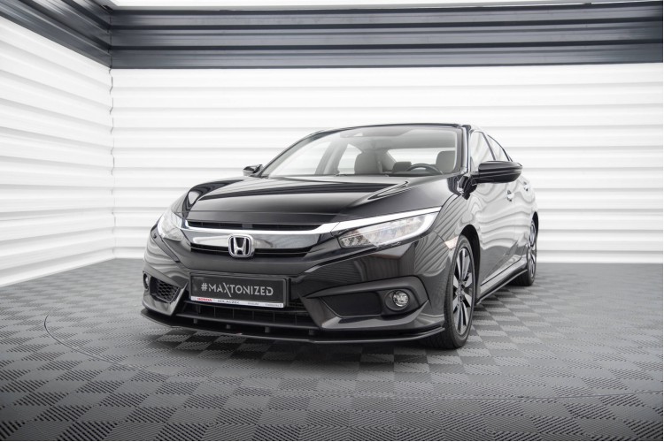 Street Pro Πρόσθιο Splitter Honda Civic Sedan Mk10