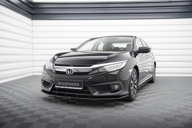 Street Pro Πρόσθιο Splitter Honda Civic Sedan Mk10