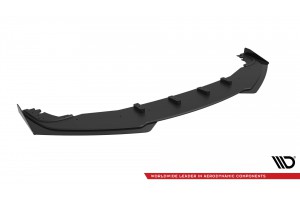 Street Pro Front Splitter + Flaps Honda Civic Sedan Mk10 - Black + Gloss Flaps