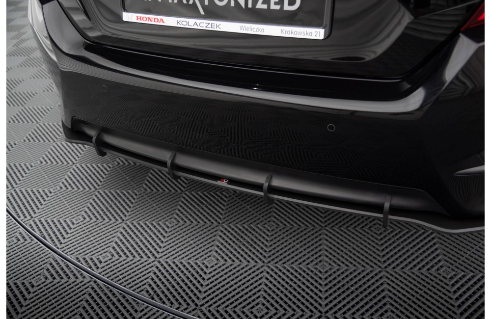 Street Pro Rear Diffuser Honda Civic Mk10 - Black
