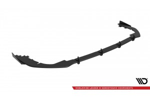Street Pro Rear Side Splitters + Flaps Honda Civic Mk10 - Black + Gloss Flaps