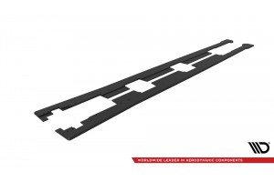 Street Pro Side Skirts Diffusers Honda Civic Mk10 - Black