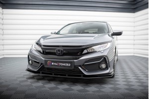 Street Pro Front Splitter Honda Civic Sport Mk 10 - Black