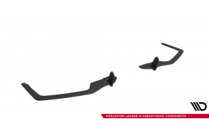 Street Pro Rear Side Splitters Honda Civic Sport Mk 10  - Black