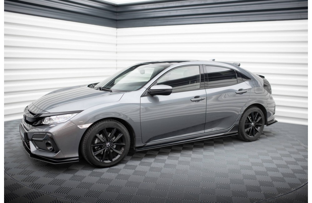 Street Pro Side Skirts Diffusers Honda Civic Sport Mk 10 - Black Street Pro Side Skirts Diffusers Honda Civic Sport Mk 10 - Black