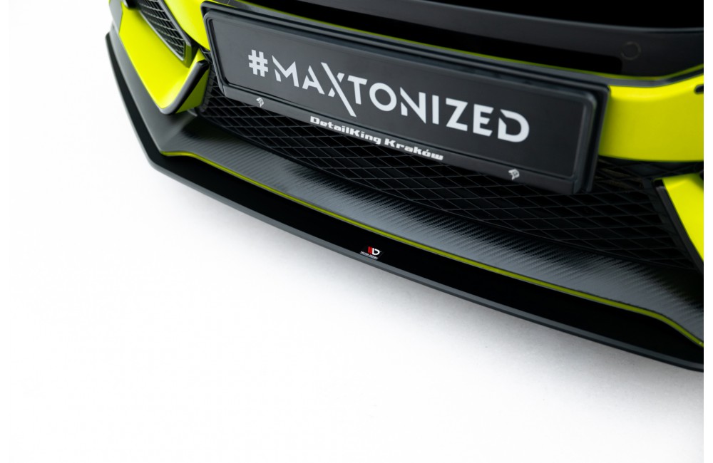Street Pro Front Splitter V.2 Honda Civic Type R Mk10 - Black