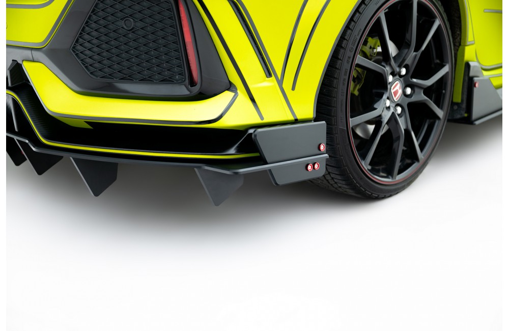 Street Pro Rear Valance Honda Civic X Type R - Black Street Pro Rear Valance Honda Civic X Type R - Black