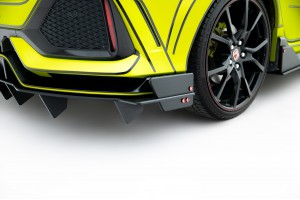 Street Pro Rear Valance Honda Civic X Type R - Black Street Pro Rear Valance Honda Civic X Type R - Black