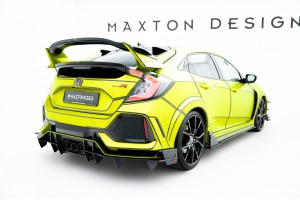 Street Pro Rear Valance Honda Civic X Type R - Black Street Pro Rear Valance Honda Civic X Type R - Black