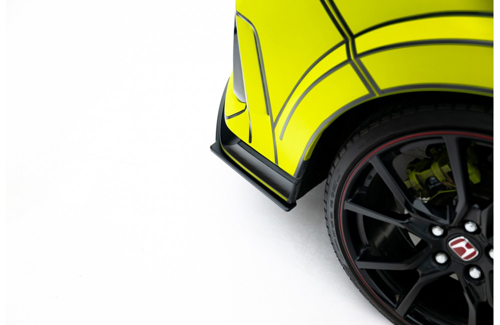 Street Pro Rear Valance V.2 Honda Civic Type R Mk10 - Black Street Pro Rear Valance V.2 Honda Civic Type R Mk10 - Black
