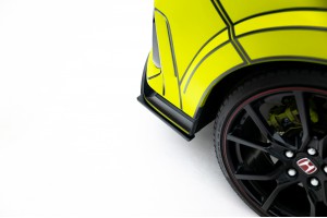 Street Pro Rear Valance V.2 Honda Civic Type R Mk10 - Black Street Pro Rear Valance V.2 Honda Civic Type R Mk10 - Black