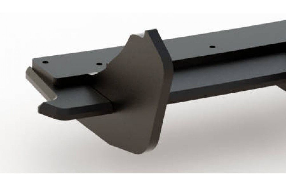 Street Pro Rear Valance V.2 Honda Civic Type R Mk10 - Black Street Pro Rear Valance V.2 Honda Civic Type R Mk10 - Black