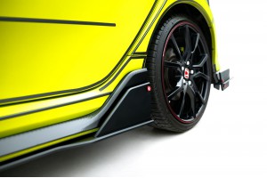 Street Pro Side Skirts Diffusers Honda Civic Type R Mk10 - Black