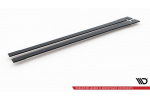 Street Pro Side Skirts Diffusers V.2 Honda Civic Type R Mk10 - Black