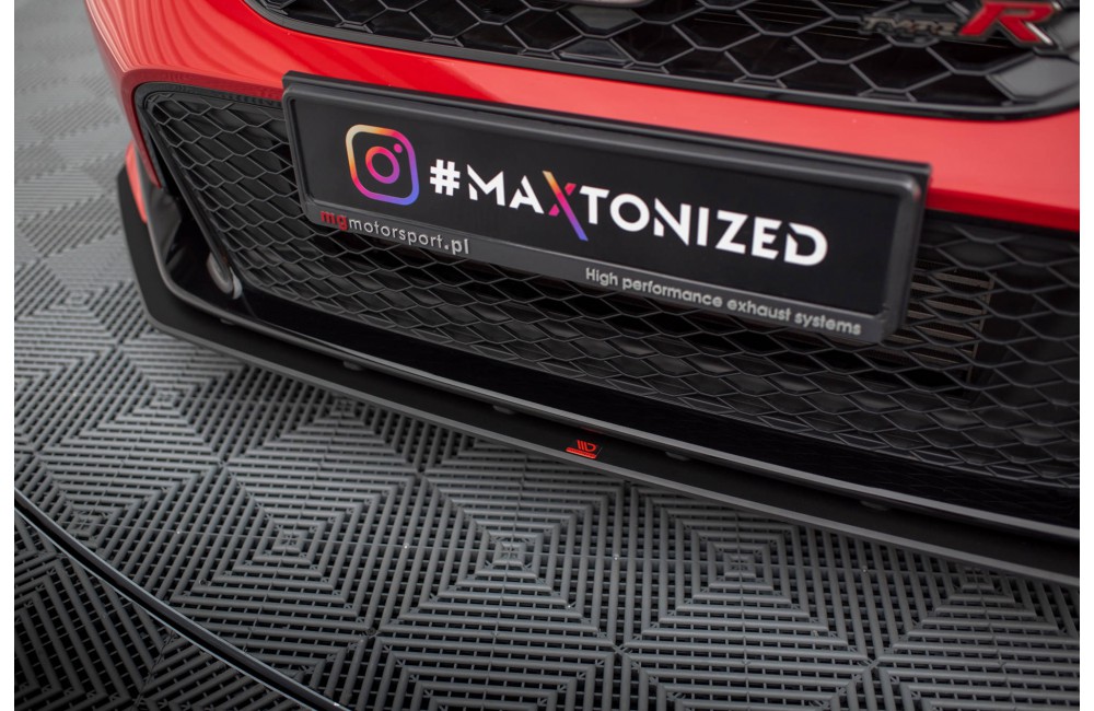 Street Pro Front Splitter Honda Civic Type-R Mk 11 - Black