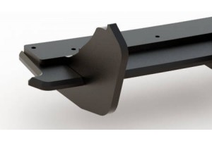 Street Pro Rear Side Splitters Honda Civic Type-R Mk 11 - Black