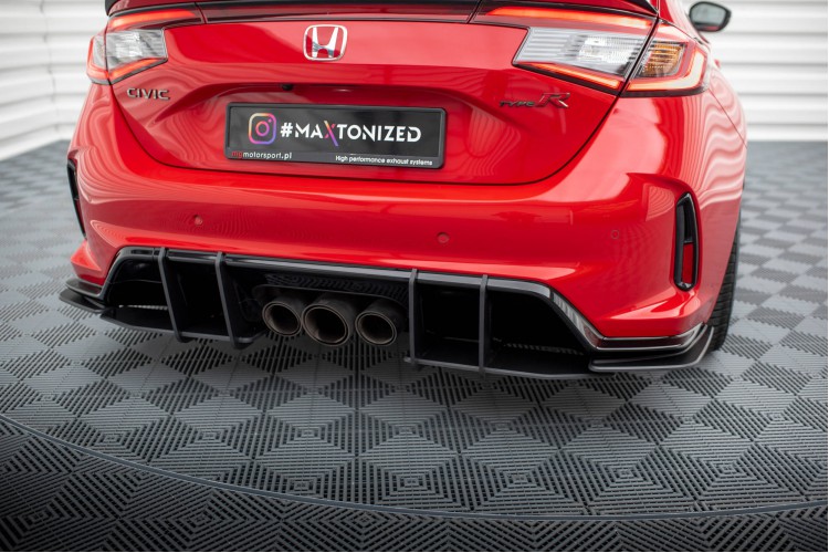 Street Pro πίσω πλευρικοί splitters Honda Civic Type-R Mk 11