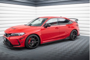 Street Pro Side Skirts Diffusers Honda Civic Type-R Mk 11 - Black