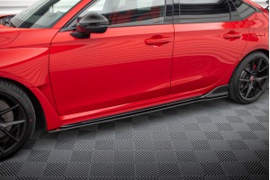 Street Pro Side Skirts Diffusers Honda Civic Type-R Mk 11 - Black