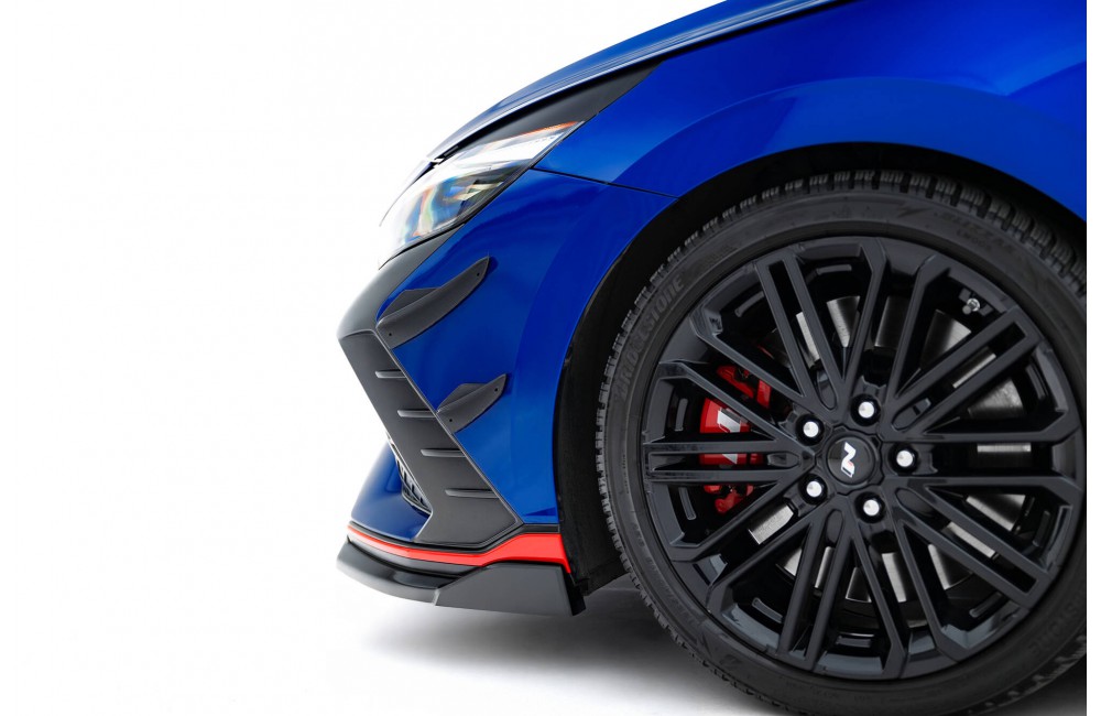 Front Bumper Wings (Canards) Hyundai Elantra N Mk7 Front Bumper Wings (Canards) Hyundai Elantra N Mk7