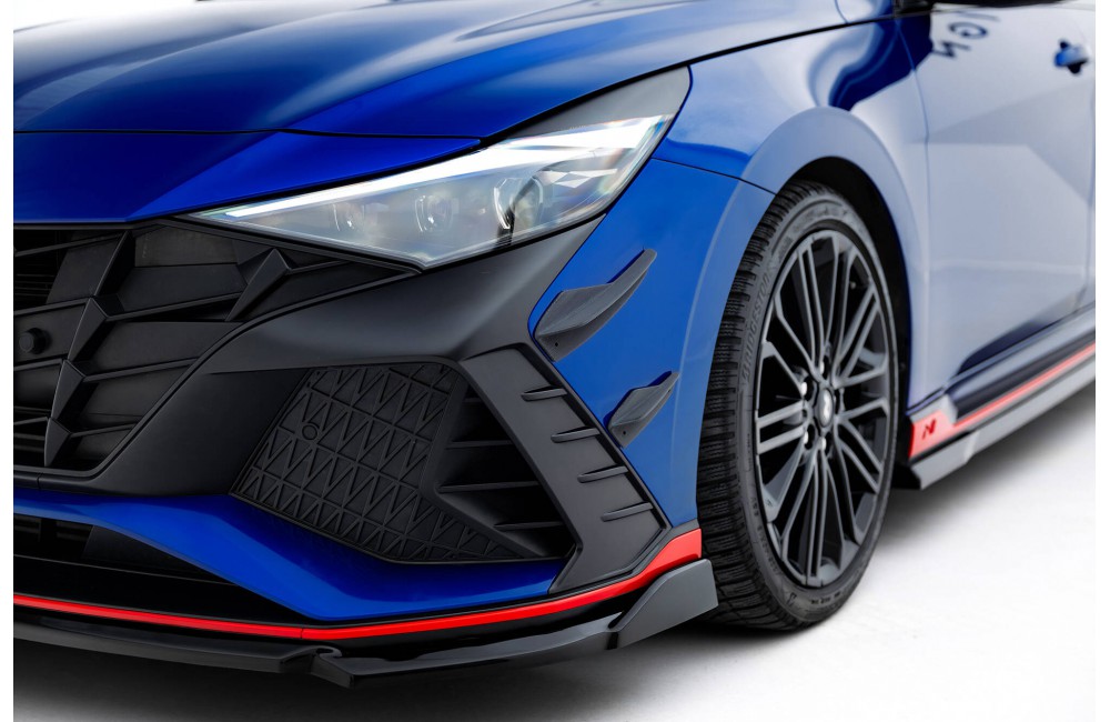 Front Bumper Wings (Canards) Hyundai Elantra N Mk7 Front Bumper Wings (Canards) Hyundai Elantra N Mk7