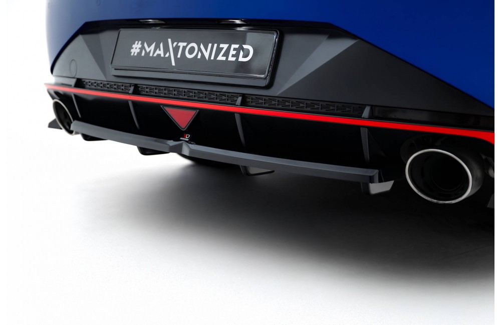 Central Rear Splitter (with vertical bars) Hyundai Elantra N Mk7 Central Rear Splitter (with vertical bars) Hyundai Elantra N Mk7